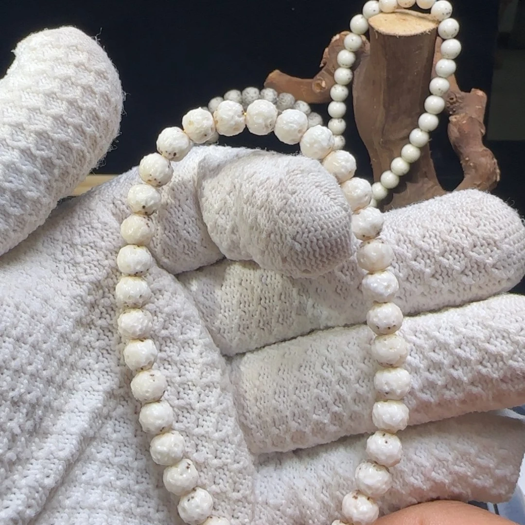 手串星月菩提76改雪球手持头条