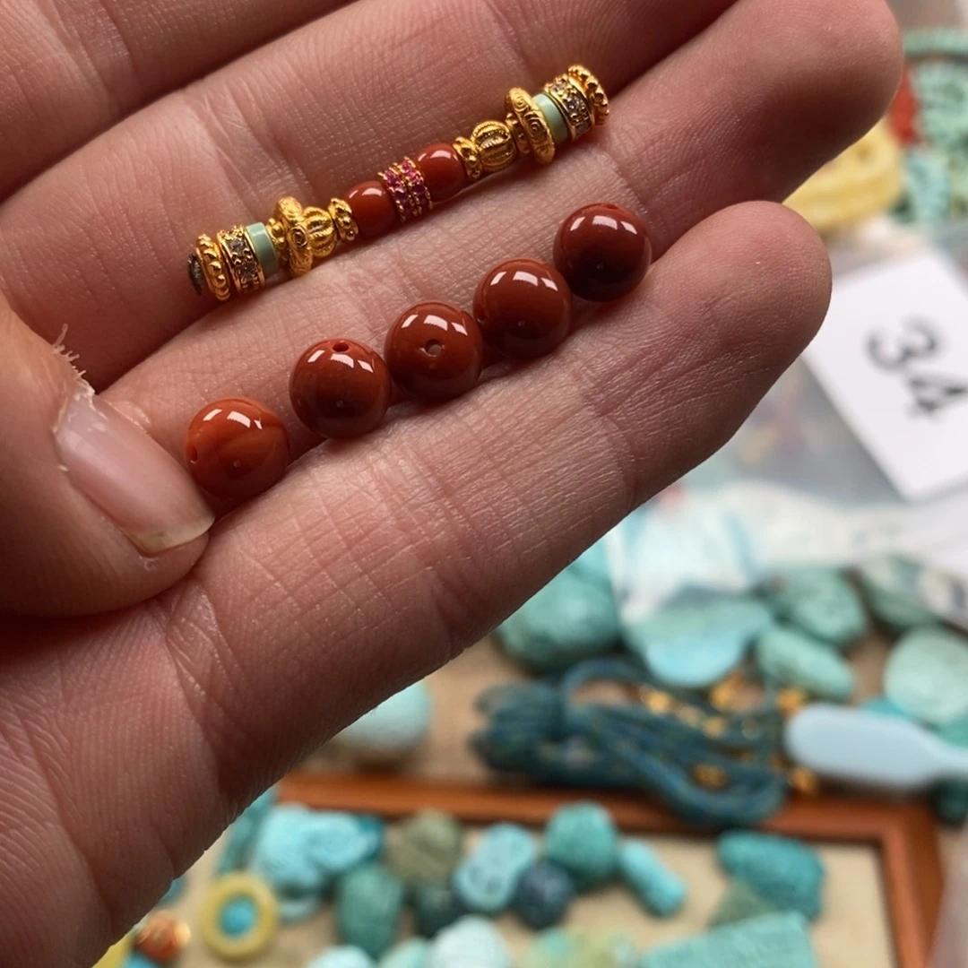 【闪购商品】南红玛瑙35未镶嵌南