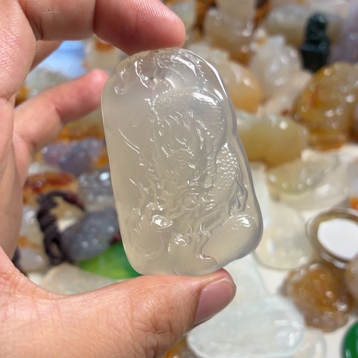 未镶嵌吊坠(不含链)玛瑙/玉髓