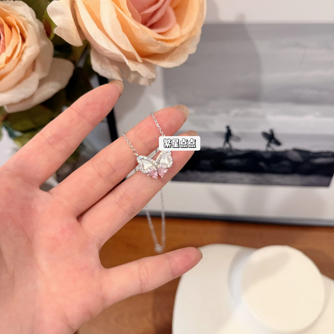 合金项链 【F+流光蝴蝶结项链】直播间链接合集个性时尚潮流经典