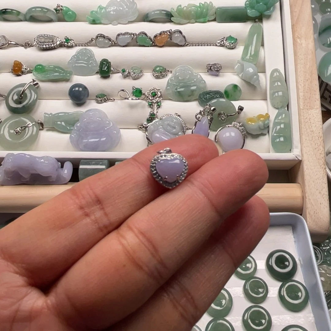 翡翠颈饰未镶嵌67867888