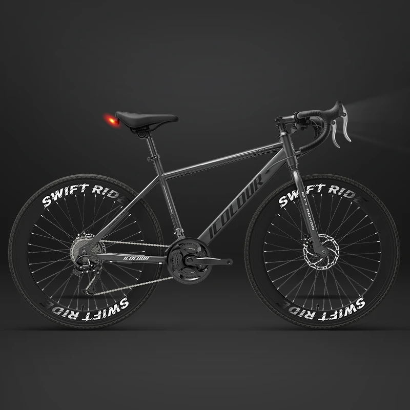 变速公路自行车轻便超轻赛车男款女士弯把直把成人青少年学生单车