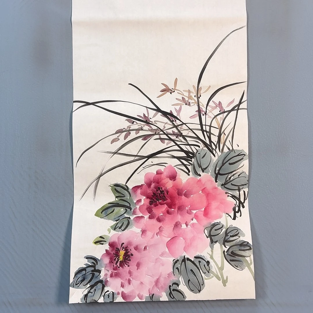 国画155 牡丹一如您初来