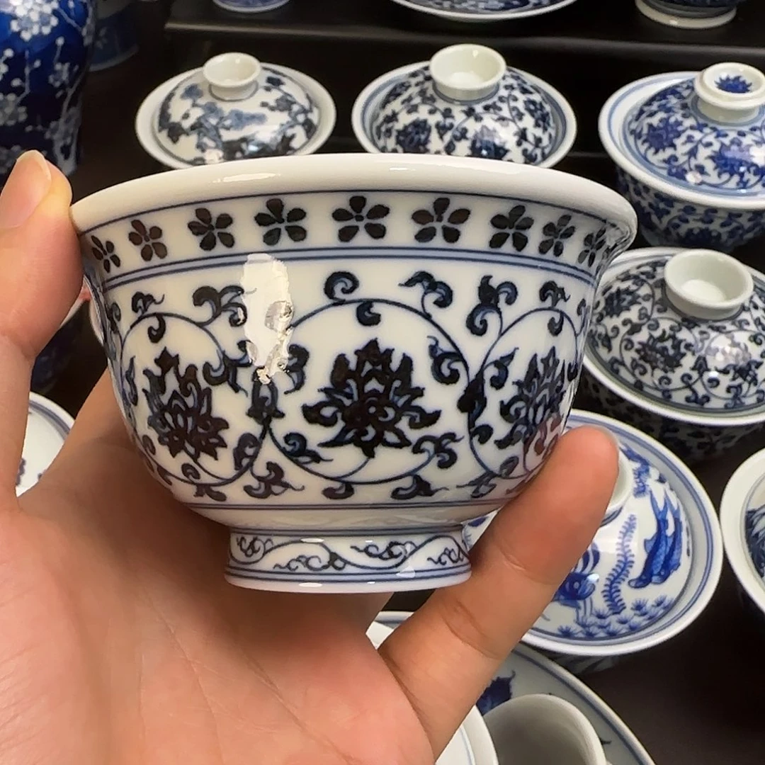 全手绘景德镇陶瓷艺术茶具