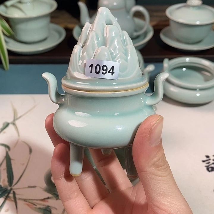 汝瓷1094 青鸾汝瓷汝州发货