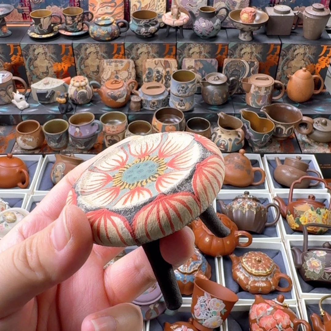 茶壶紫砂刘素素全手工盖置