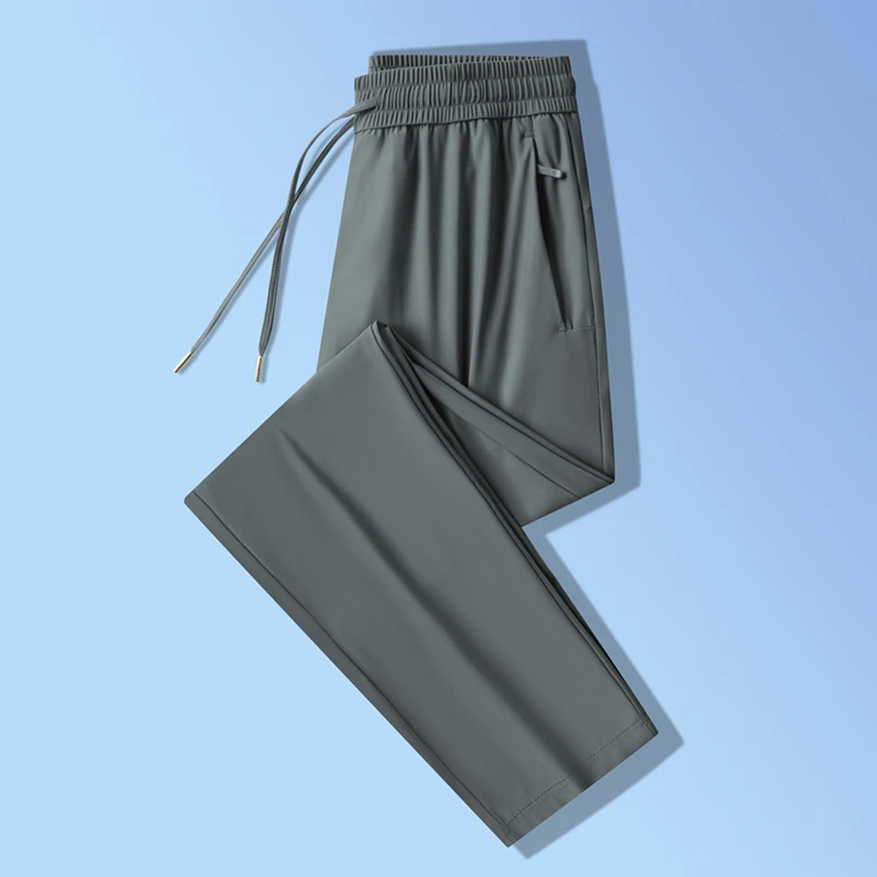 【雪群专属】高弹透气男士休闲裤薄款春夏弹力夏季裤子印花凉感