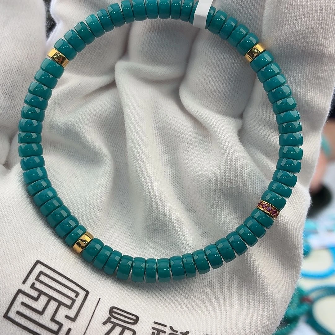 未镶嵌绿松石绿松石5.5mm