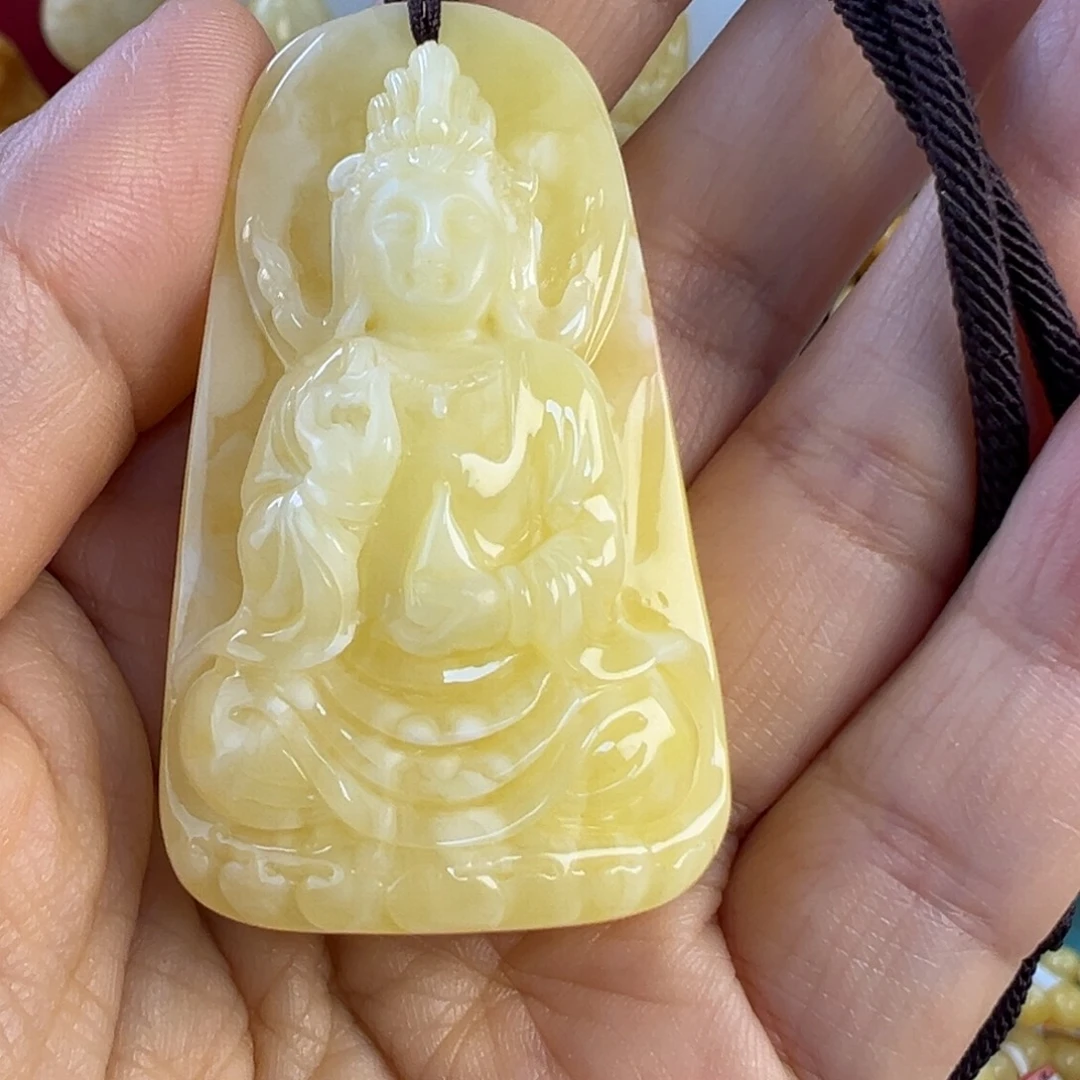 蜜蜡吊坠(赠链)未镶嵌