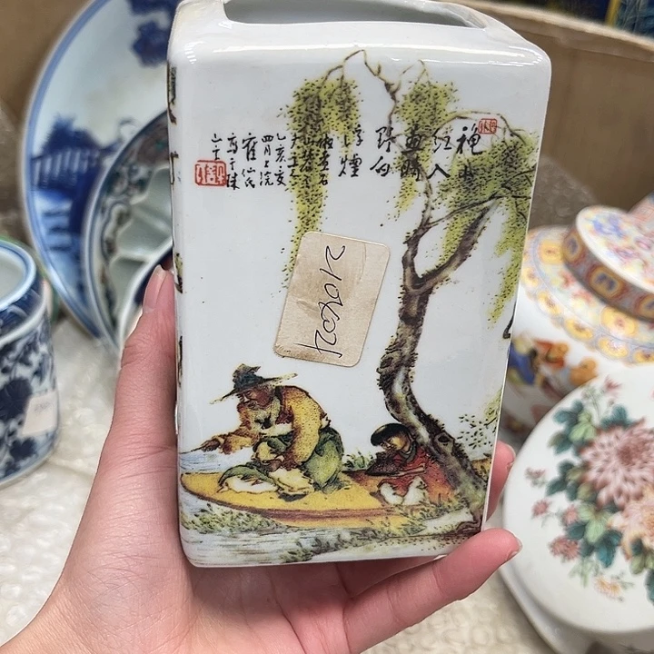 瓷片瓷器摆件 瓷器摆件