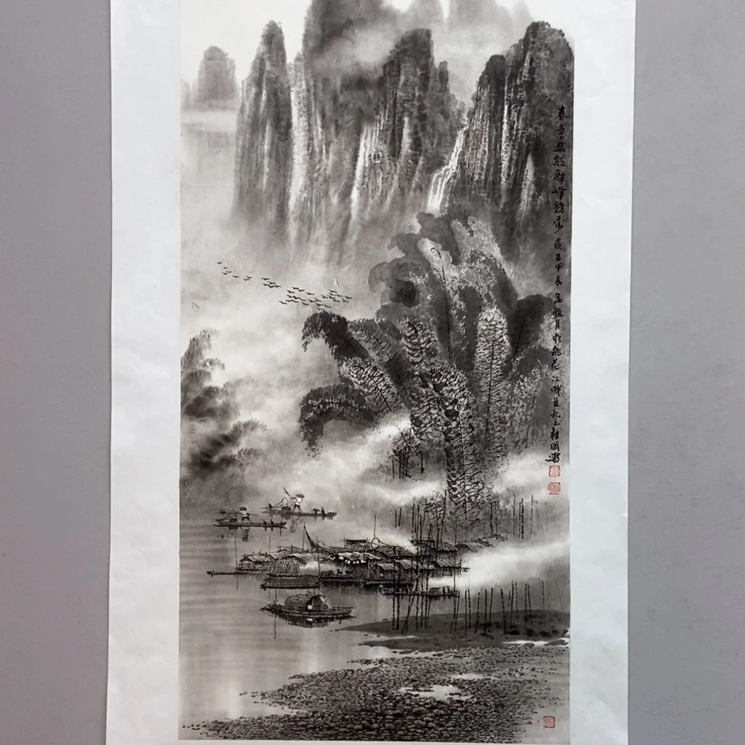 国画莫桂明三尺精品佳作