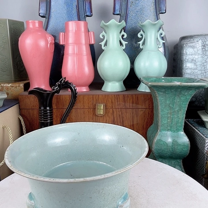 摆件手工制作陶瓷摆件