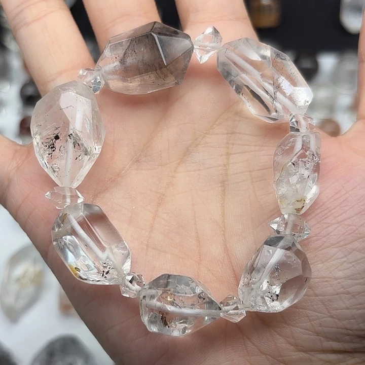 手串水晶未镶嵌闪灵钻手串
