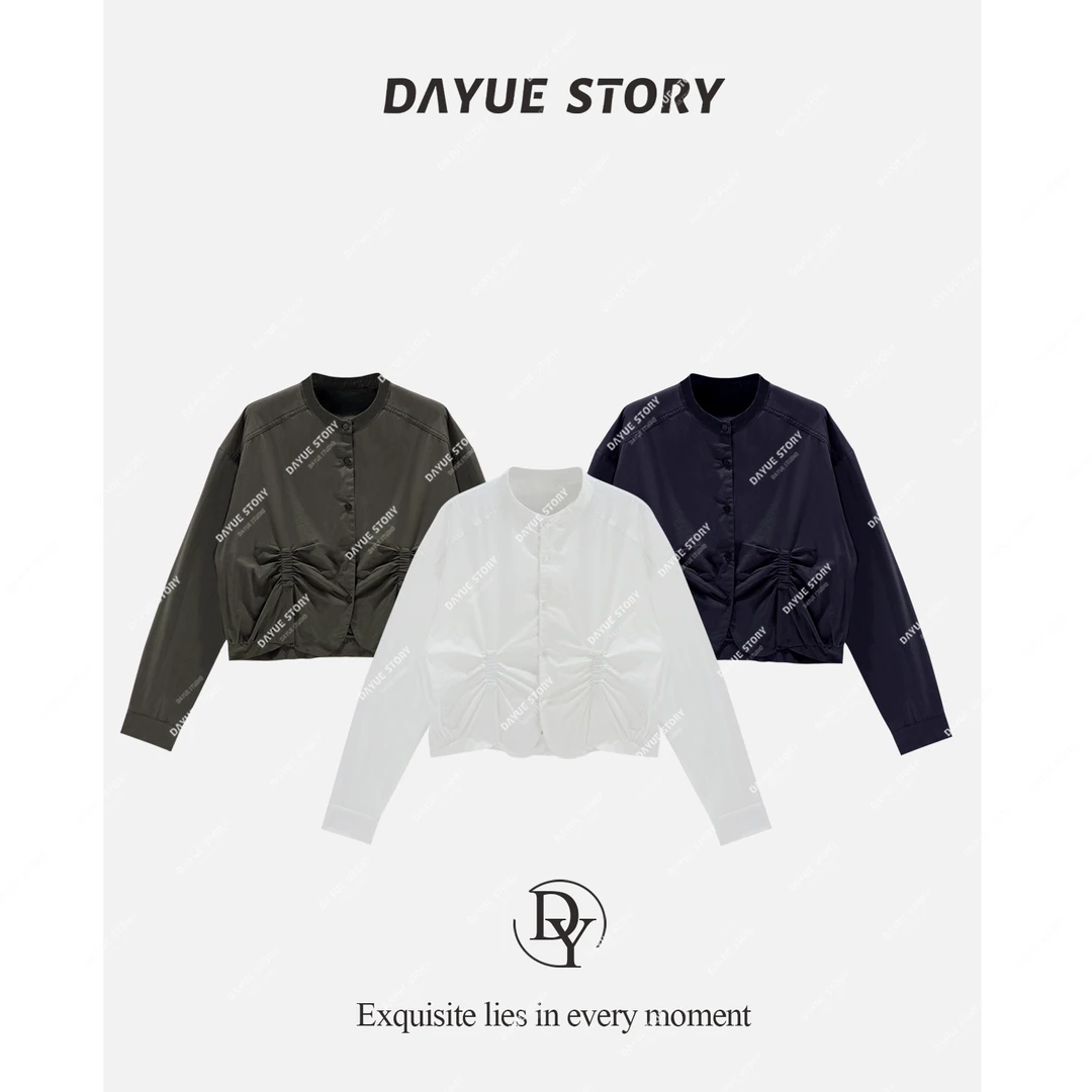 DAYUE【可露丽】髙定~太有细节感了敲美！韩版洋气百搭衬衫