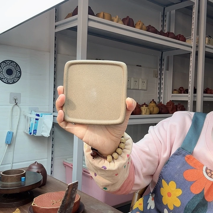 紫砂茶案四方杯垫