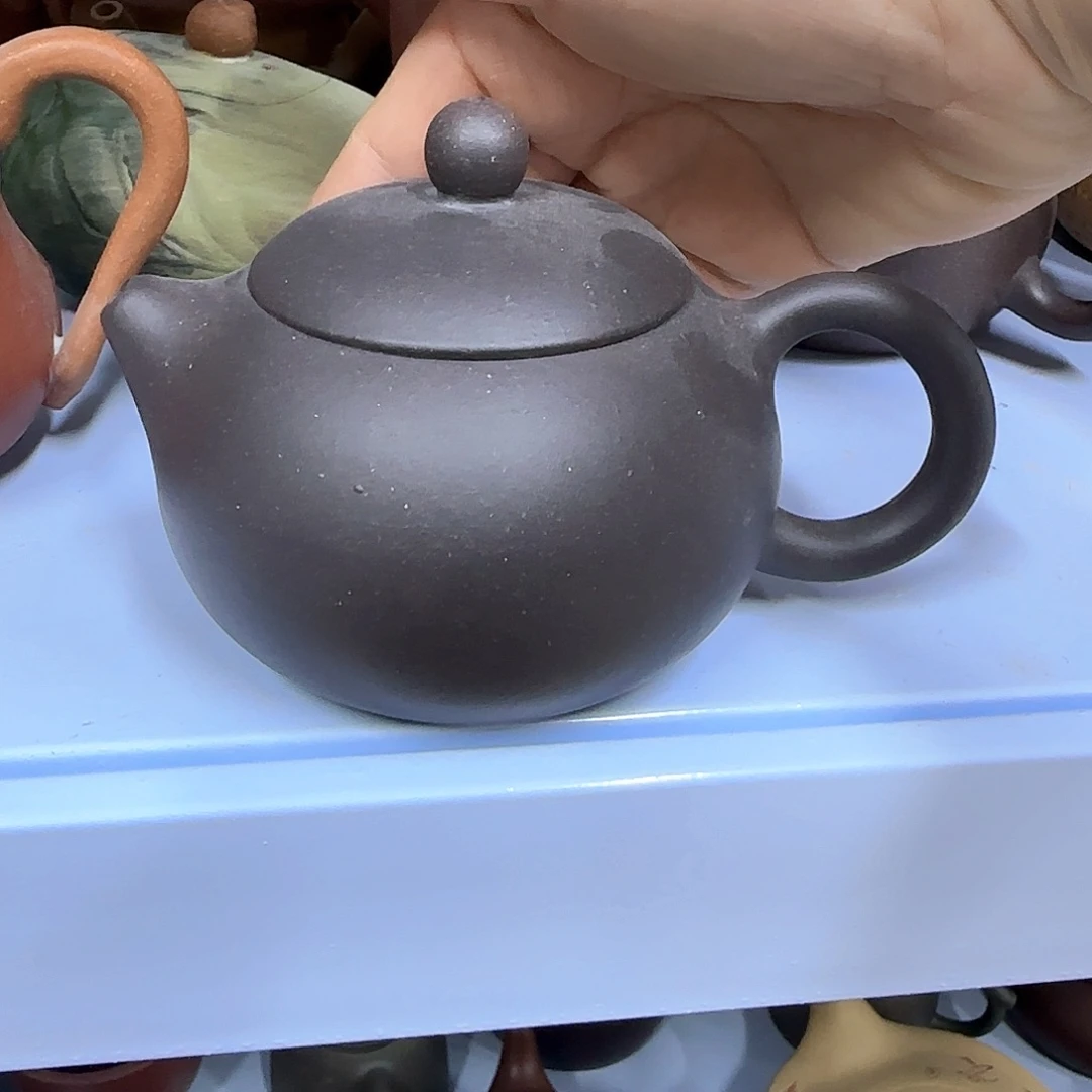 茶壶紫砂宜兴紫砂壶瑕疵处理