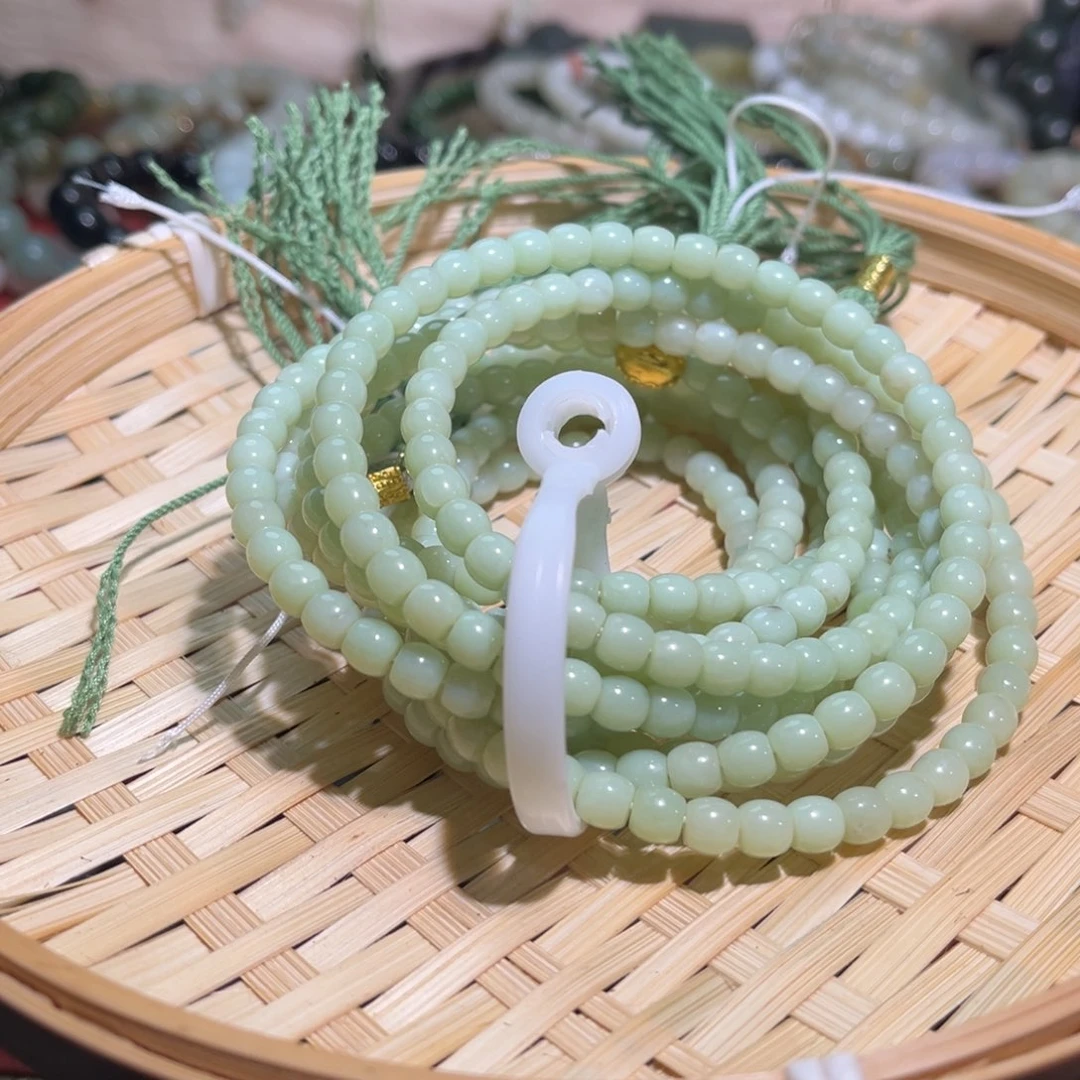 和田玉未镶嵌手链多样性拍一发一