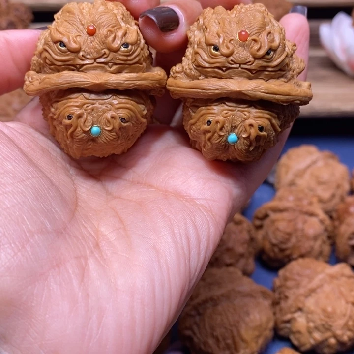 【闪购商品】手串/手链核桃@****瑰镶嵌龙蟾