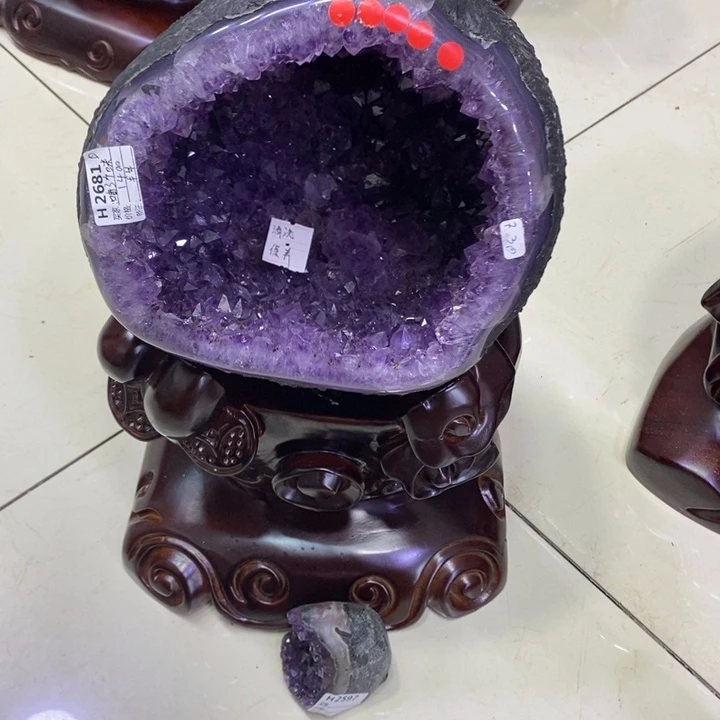 紫晶紫水晶2681未镶嵌喵****喵