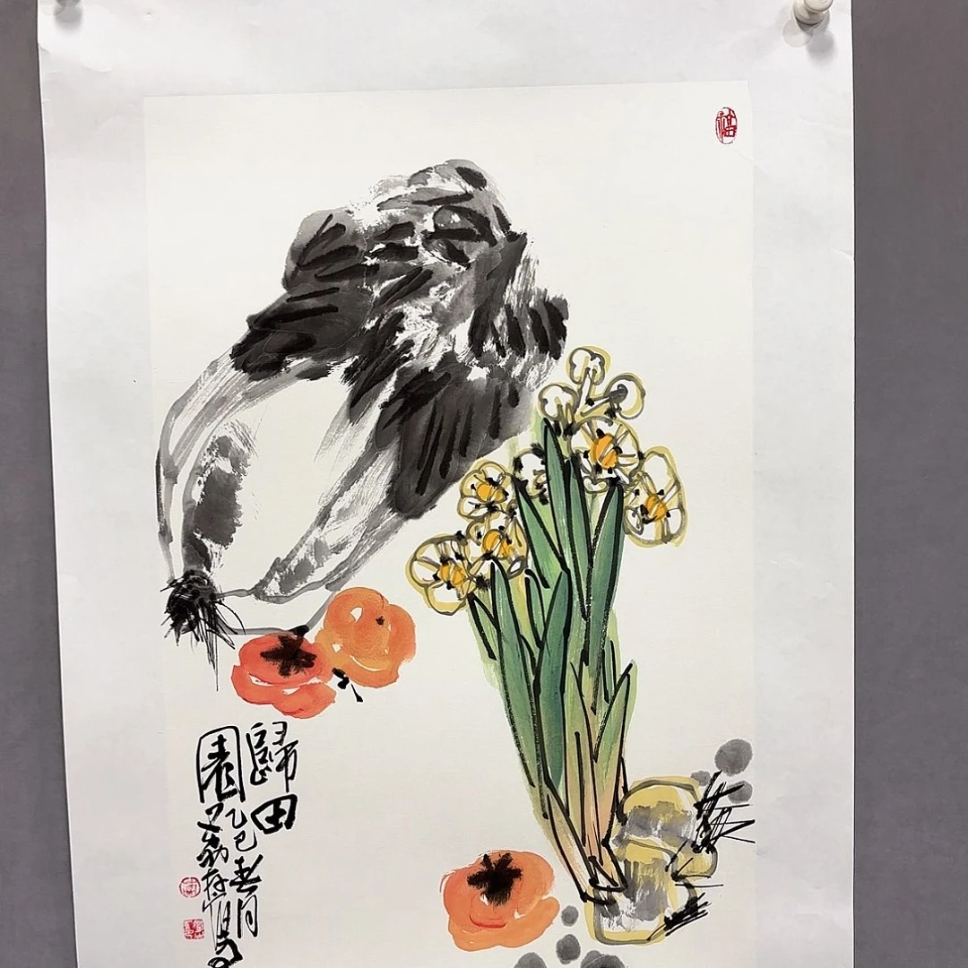 国画国画纯手绘作品请放心去藏