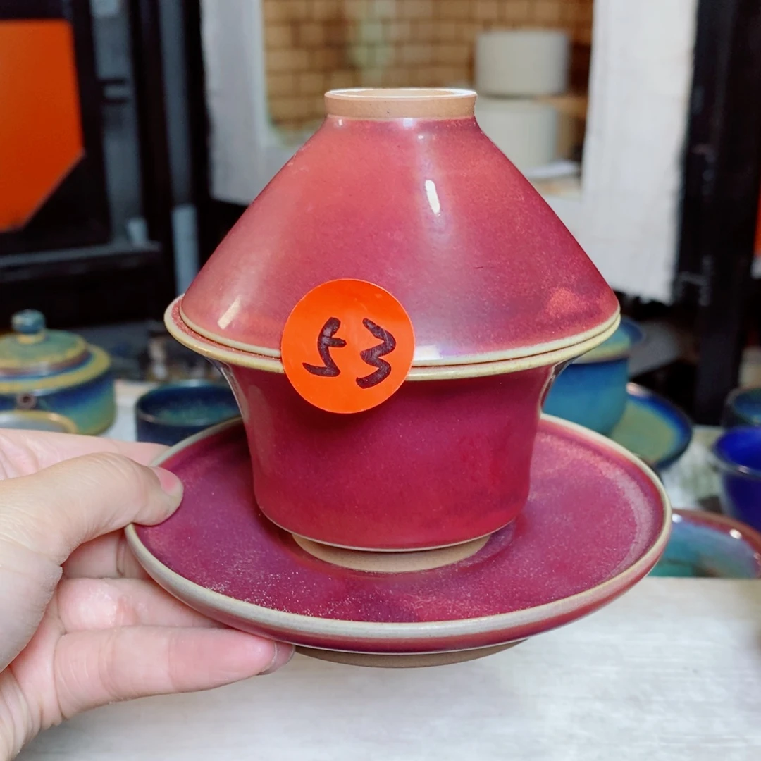 嫣***然神后钧瓷手工，茶器