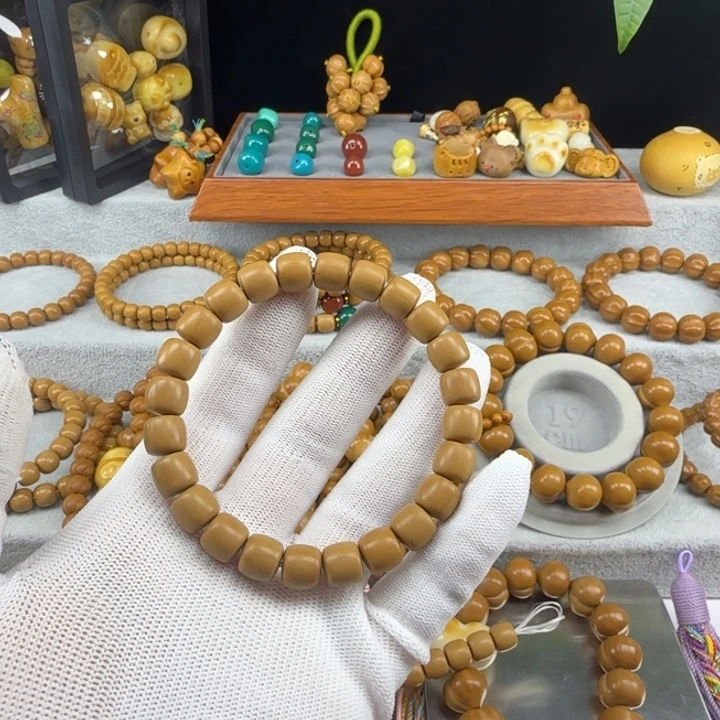 道珠老型猴头核桃手串