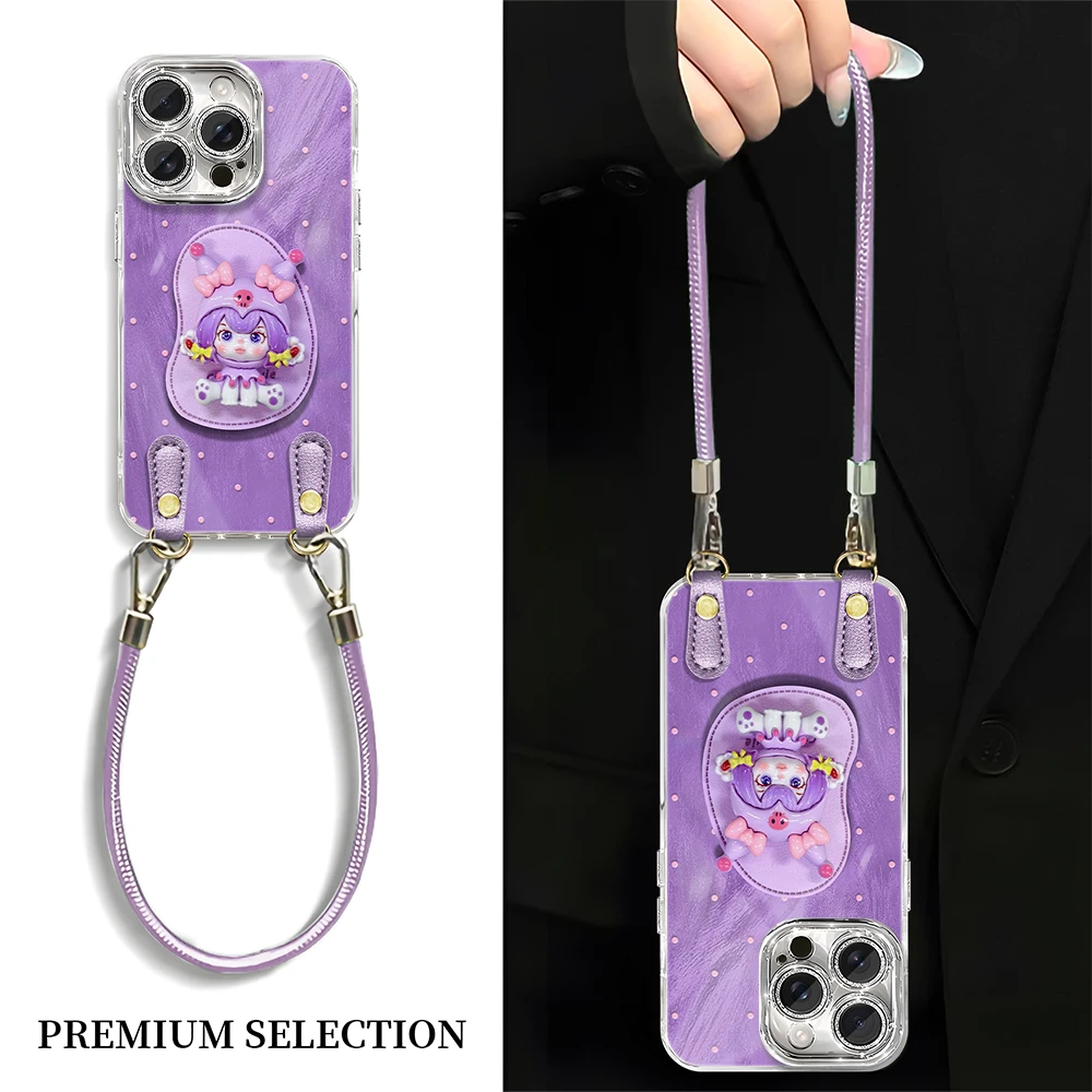 库洛米适用VIVO苹果16荣耀OPPO华为P80/70小米红米手机壳ZX00111