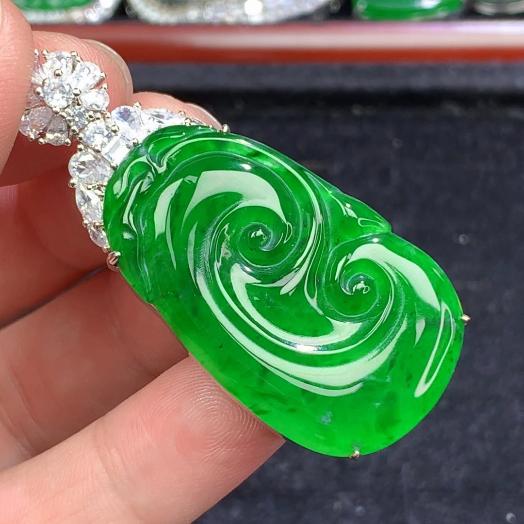 【闪购商品】翡翠未镶嵌颈饰翡翠