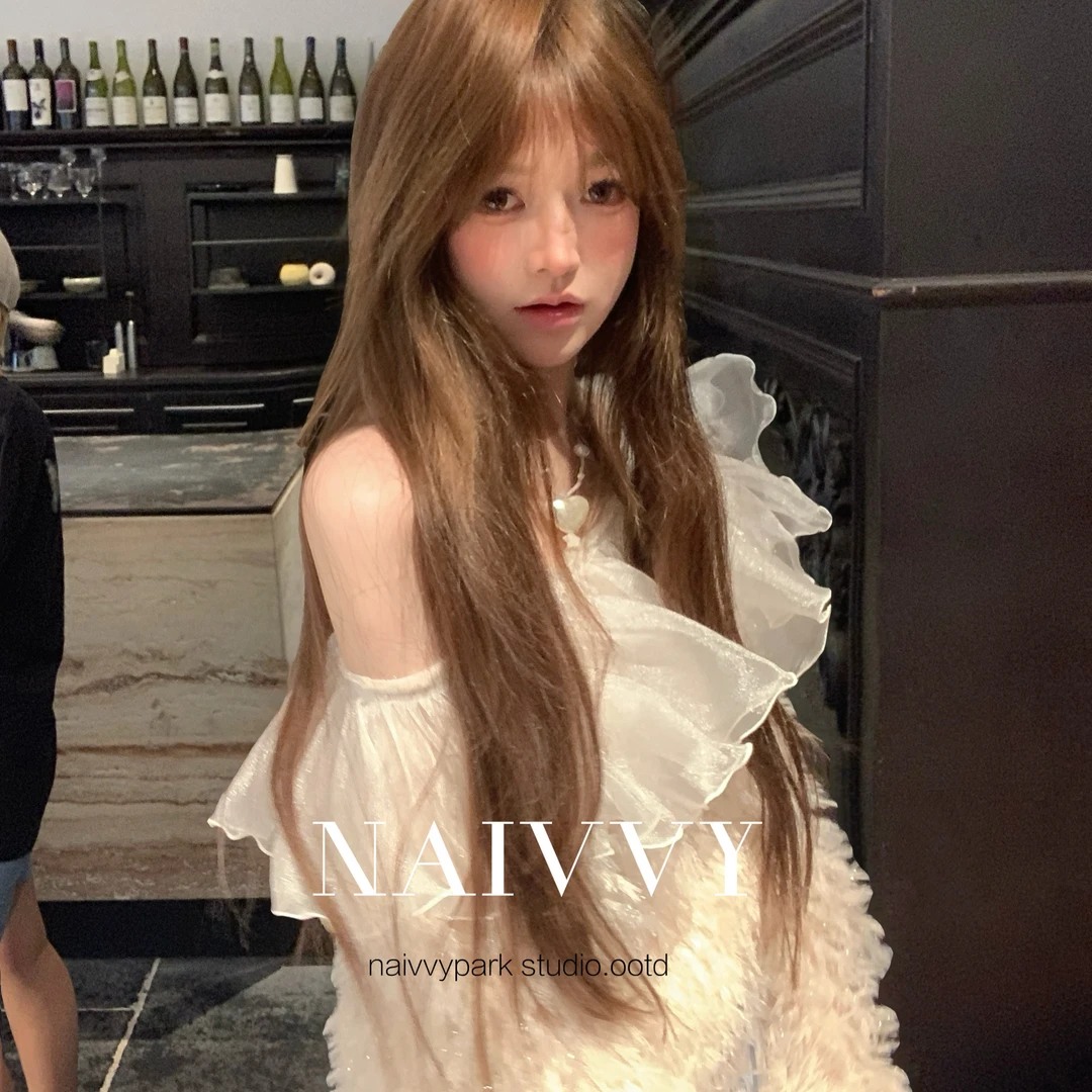 NAIVVY【星河梦境】气质温柔设计感公主小众时尚显瘦甜美长袖上衣
