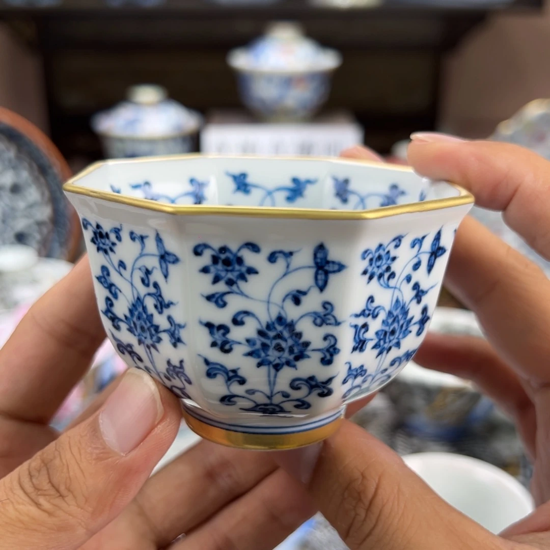 阿***強瓷片景德镇手工手绘陶瓷
