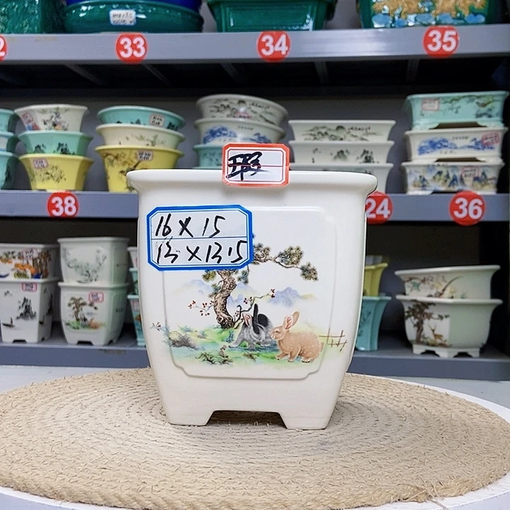 紫砂花瓶紫砂花盆
