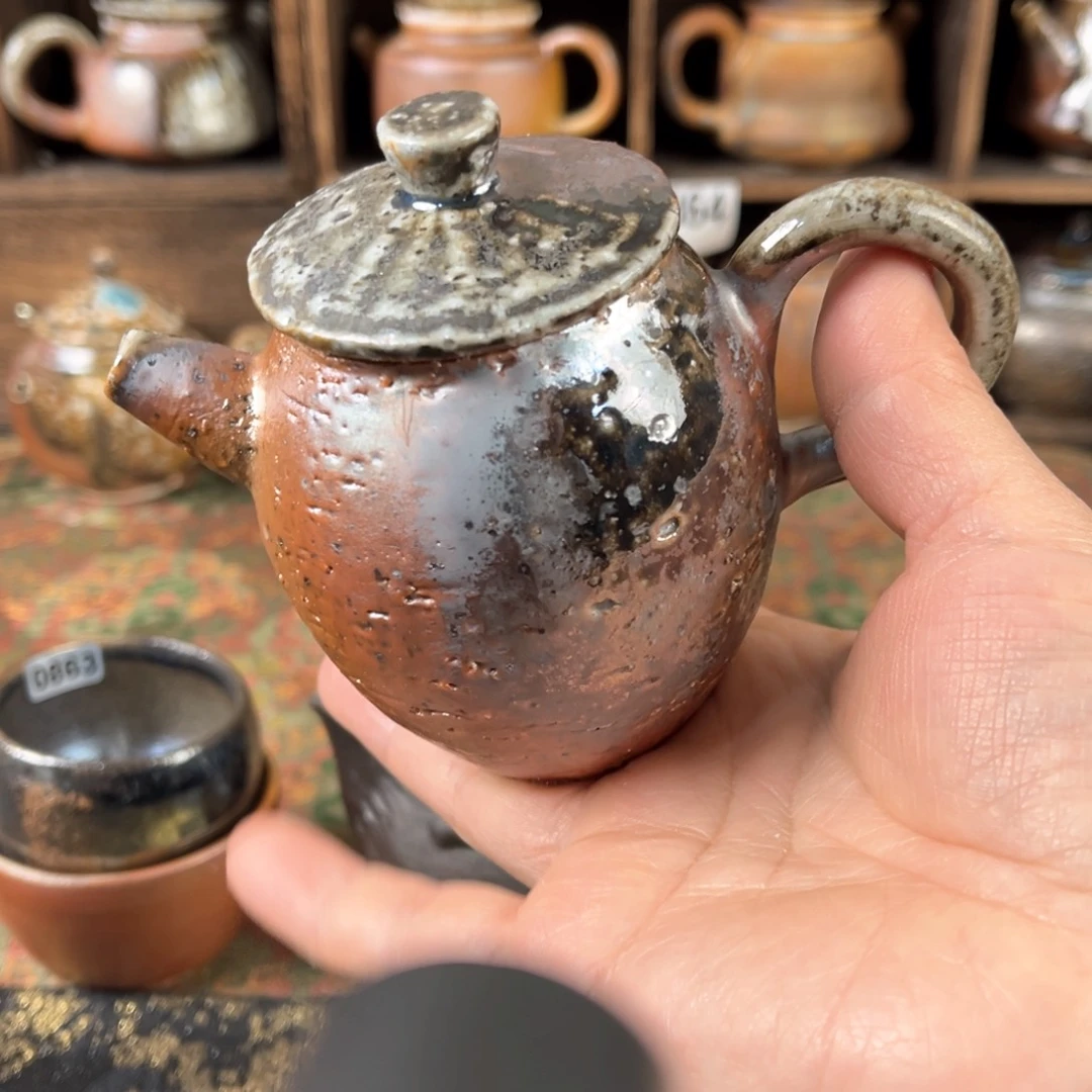 杯柴烧茶器主人壶壶