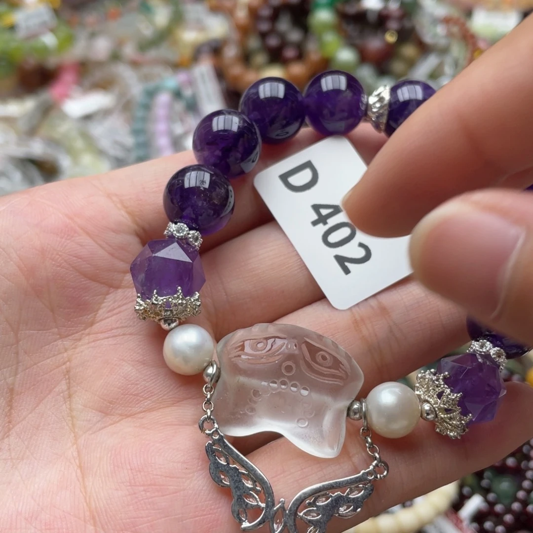 未镶嵌手链水晶多样性