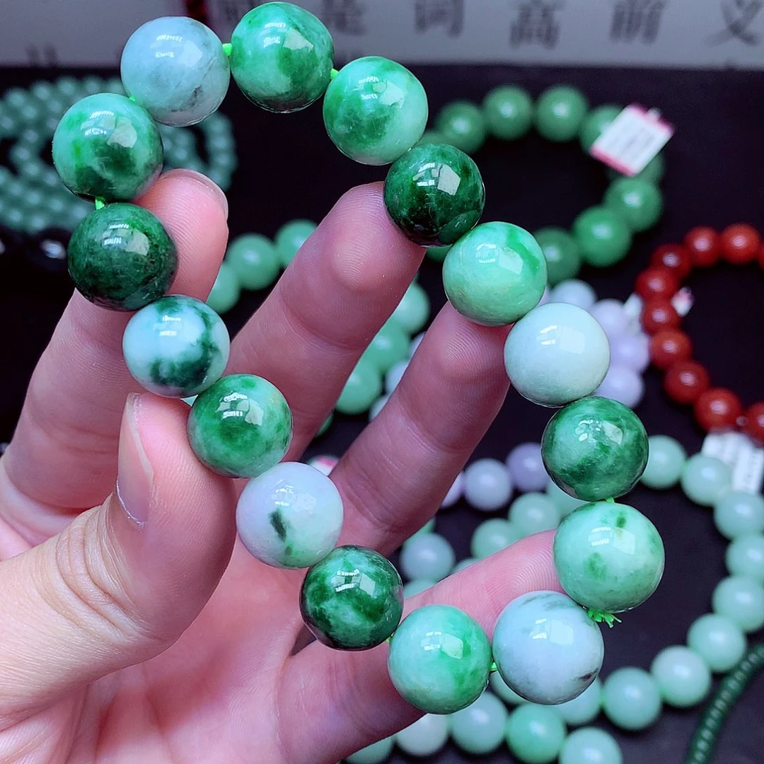 翡翠未镶嵌毛衣链