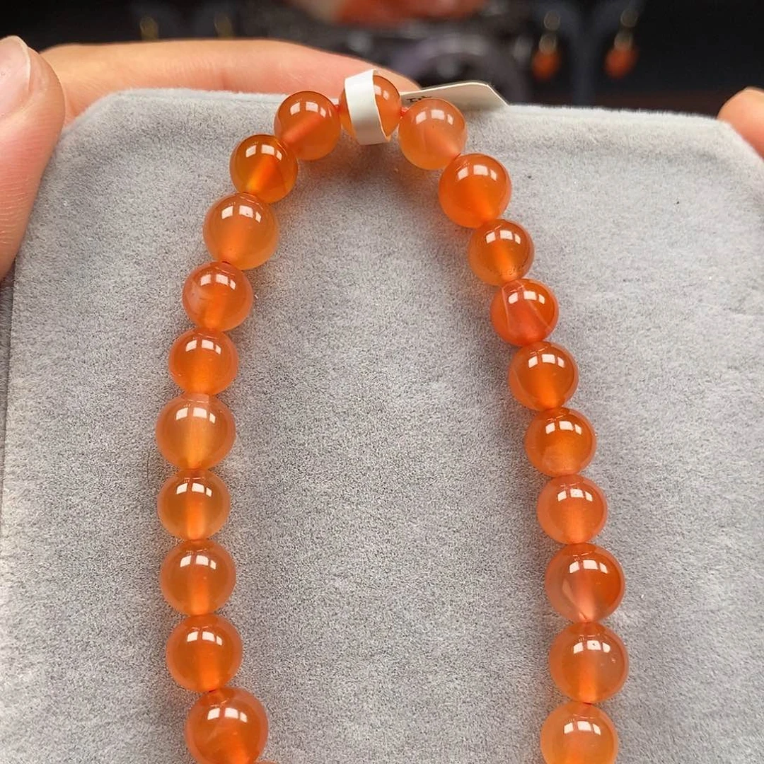 未镶嵌手串南红玛瑙