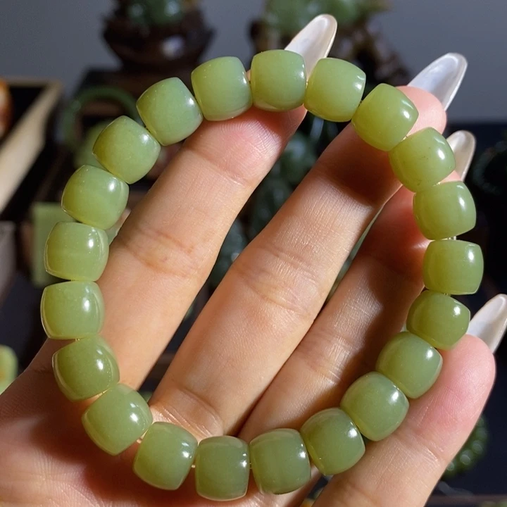 和田玉未镶嵌套链