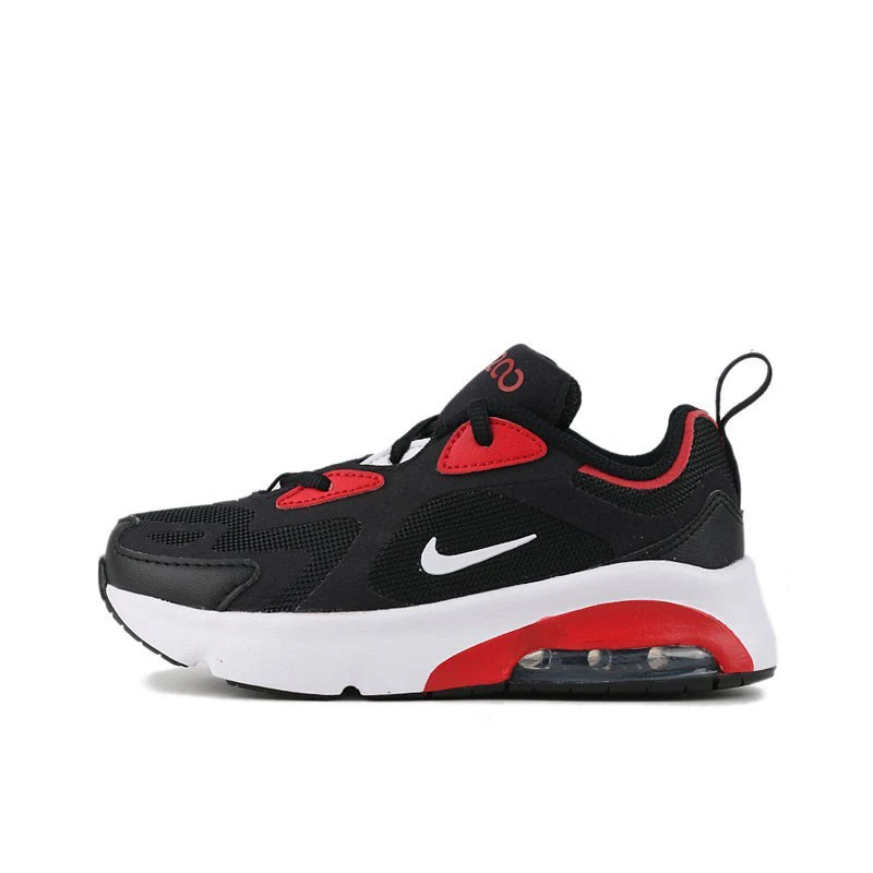 Nike/耐克男鞋童鞋 Air Max舒适减震缓震休闲鞋黑红 AT5628-007