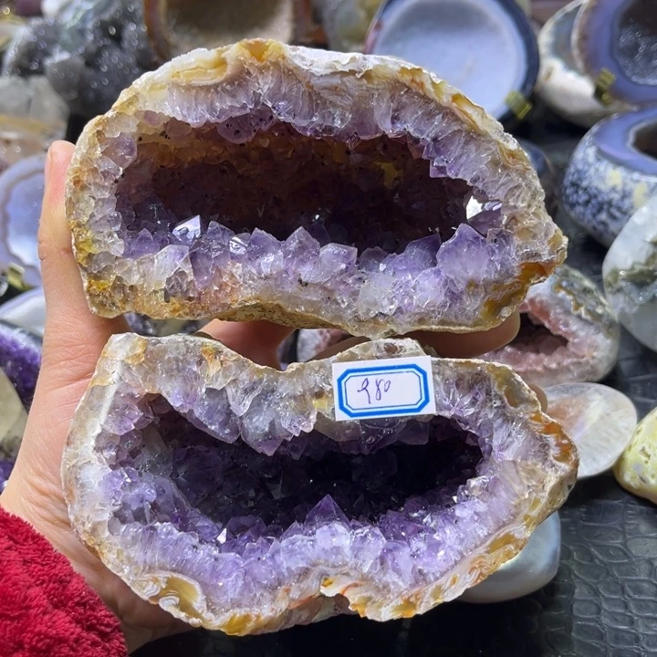 未镶嵌水晶珠宝半成品聚宝盆