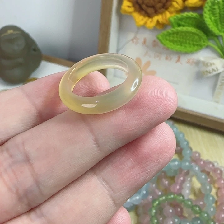 玛瑙/玉髓未镶嵌手链15#玫瑰金