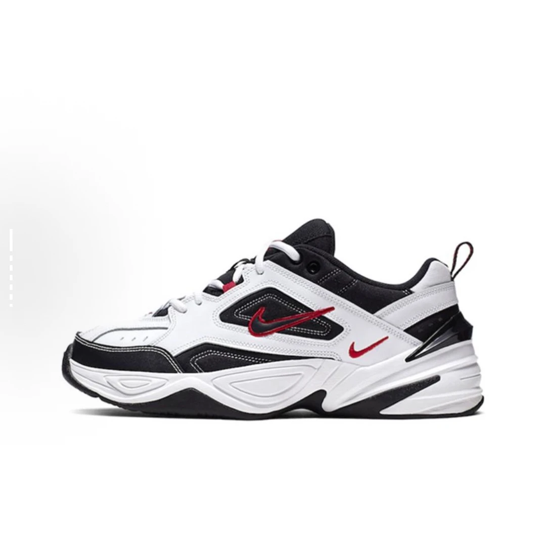 Nike M2K Tekno Tekno 运动 低帮 老爹鞋 男女同款 黑红