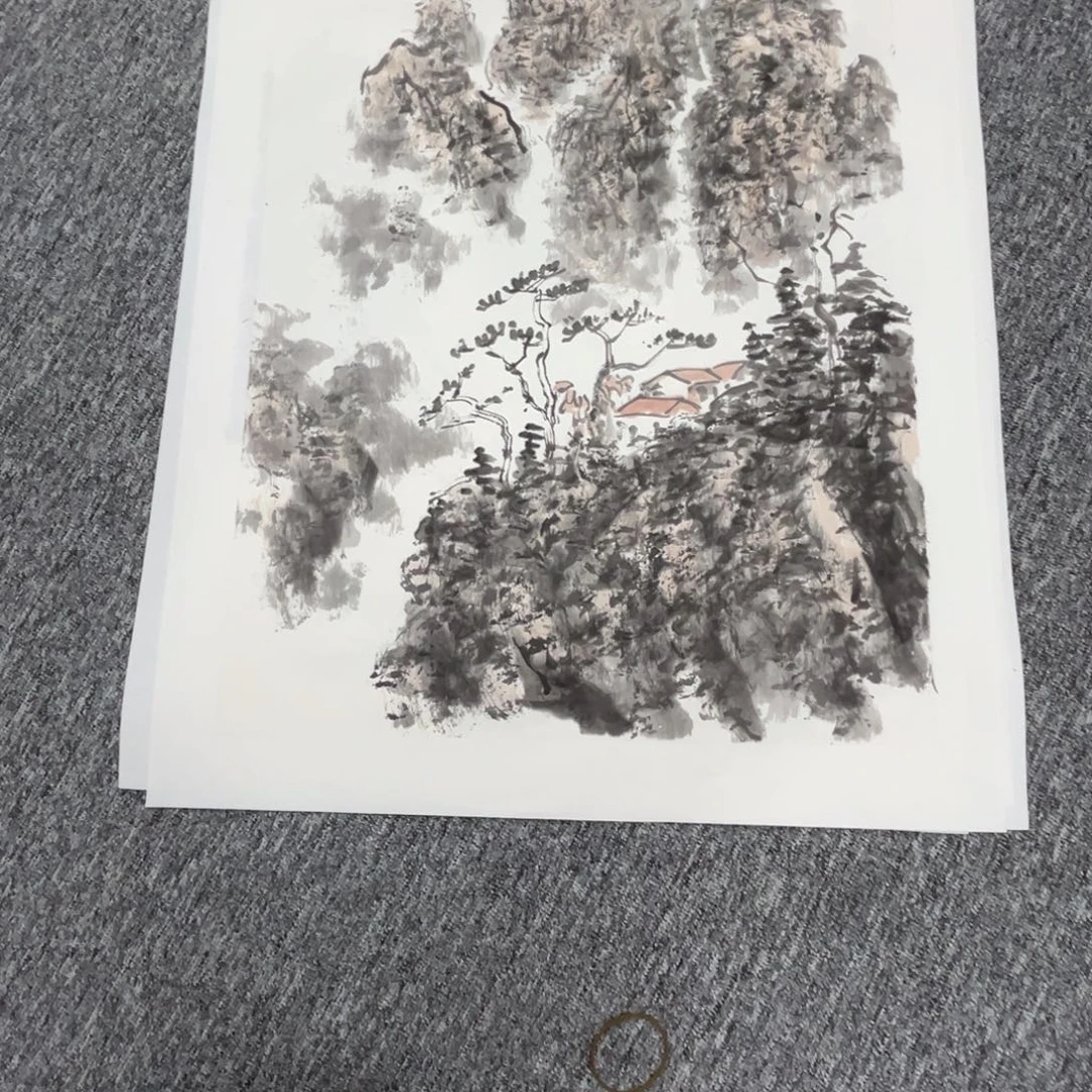 淘***山国画绘画作品多次5