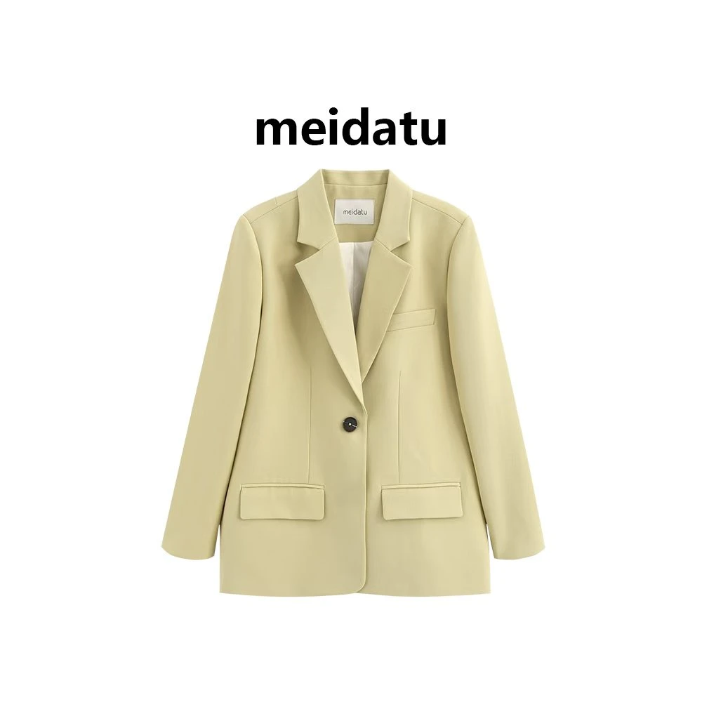 美哒兔（都市雅范）高级感气质西装外套CK2463-27