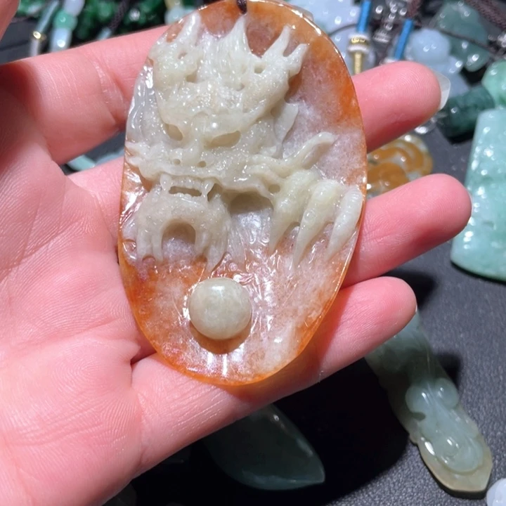 【闪购商品】翡翠颈饰未镶嵌天然翡翠