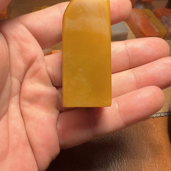 寿山石水**华寿山石品种素章