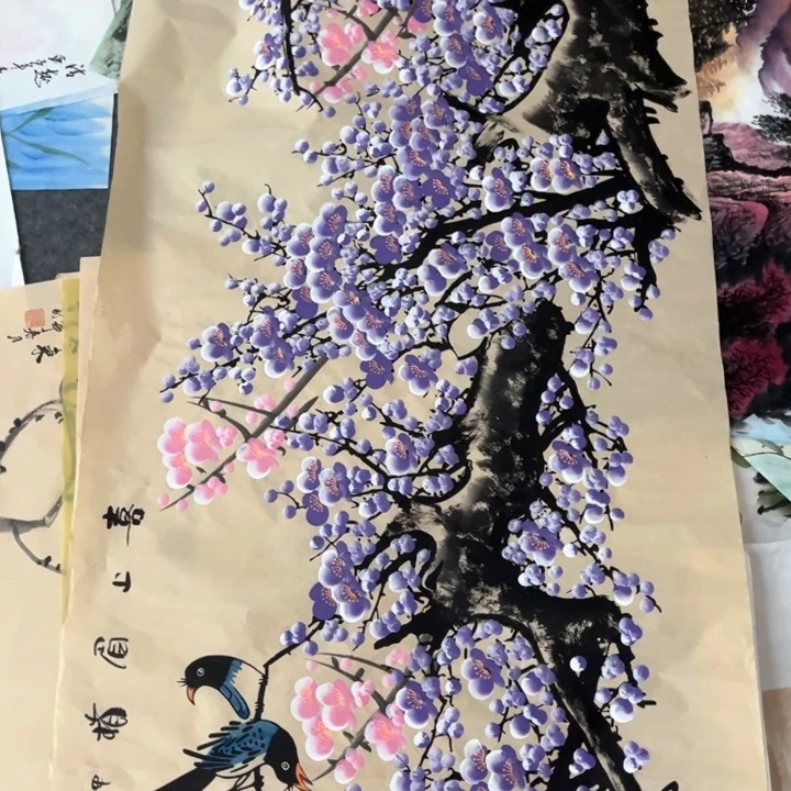 国画作品手绘快来看看