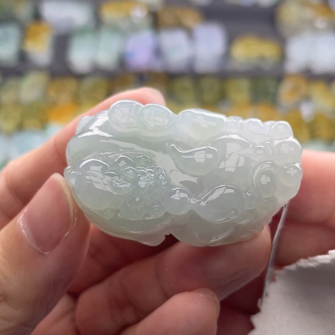 颈饰未镶嵌翡翠貔貅22