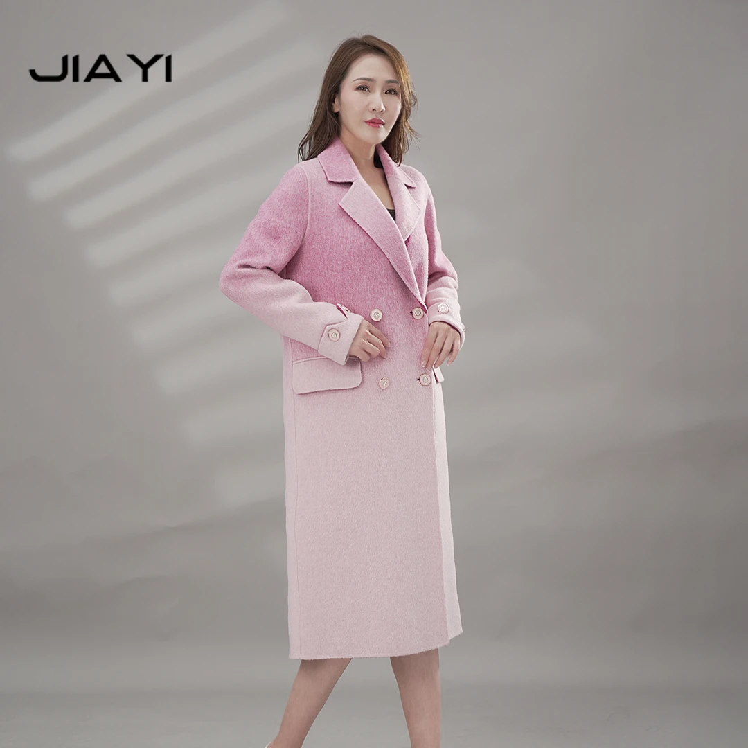 【嘉一】传承25年手工缝制羊毛大衣 JYD-22H339