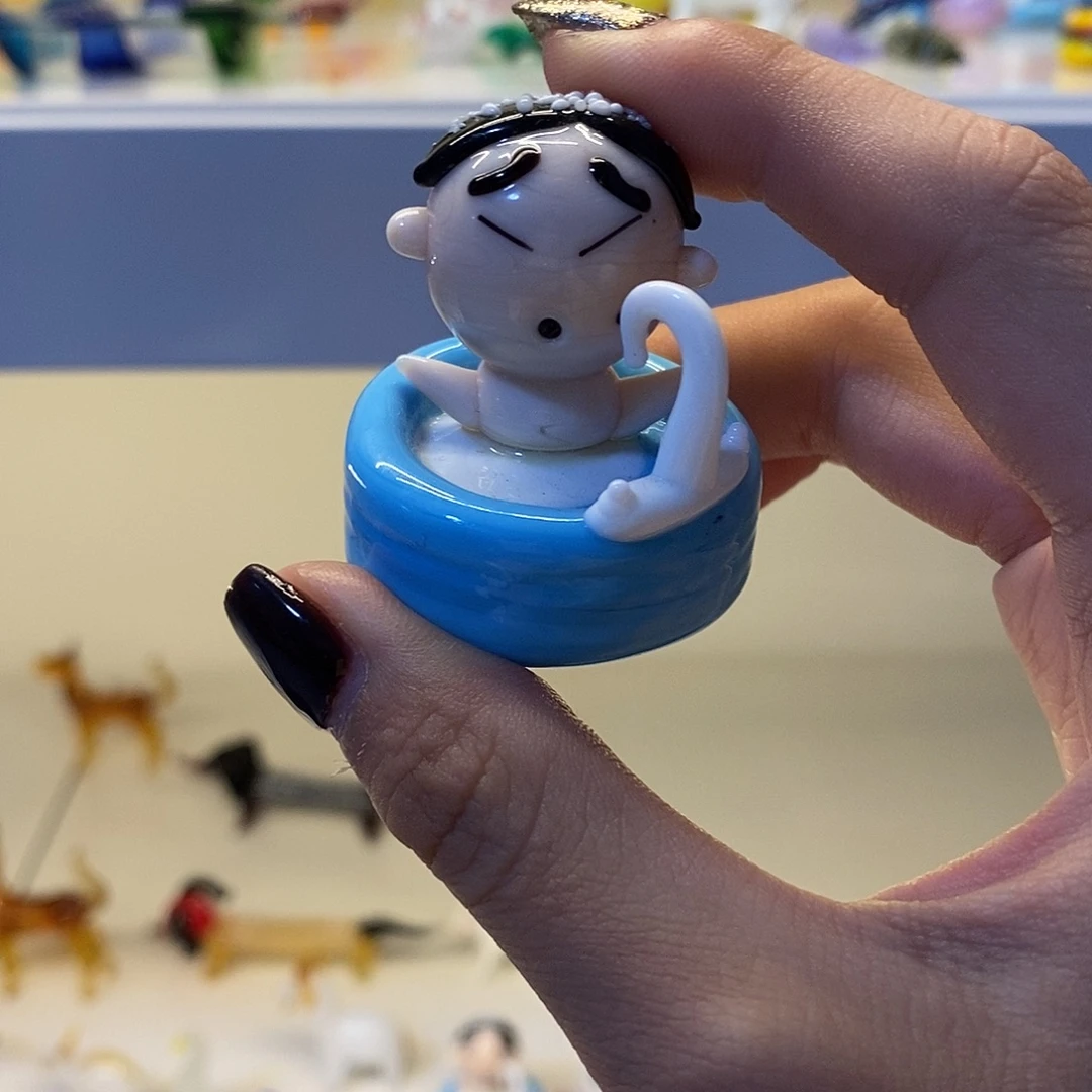 手工艺品琉璃蜡笔小新