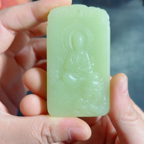 把件白玉菩提一个一个