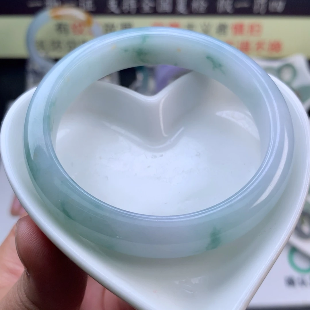 【闪购商品】未镶嵌定制翡翠58、59正圈